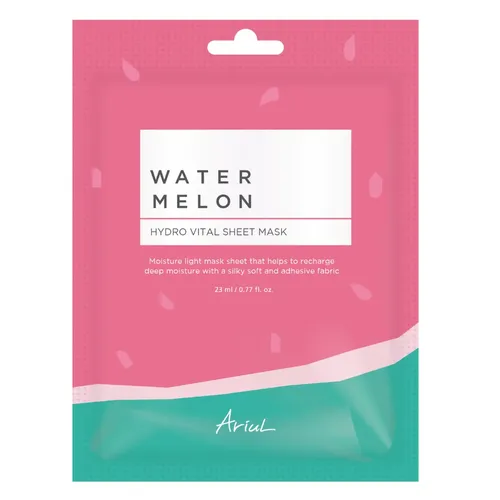 Mască cu Pepene Roșu Watermelon Hydro Vital, Calmare și Hidratare, 23ml | Ariul