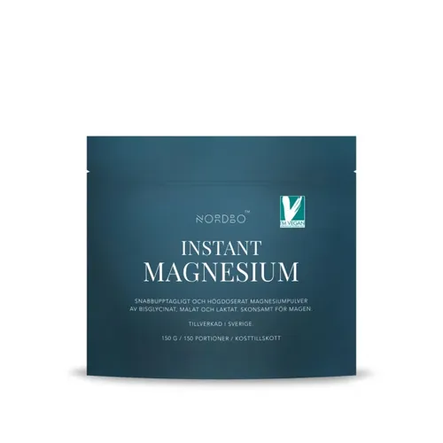 Instant Magneziu - vegan - 150 grame | Nordbo