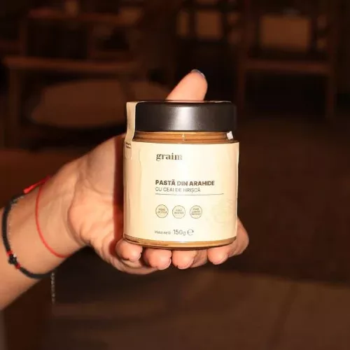 Pastă din arahide cu ceai din hrișcă tătărească, 150g | Graim