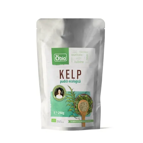 Kelp pulbere ecologică 250g | Obio