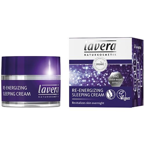 Cremă de Noapte 5în1 - Re-Energizing Sleeping Cream, 50ml | Lavera