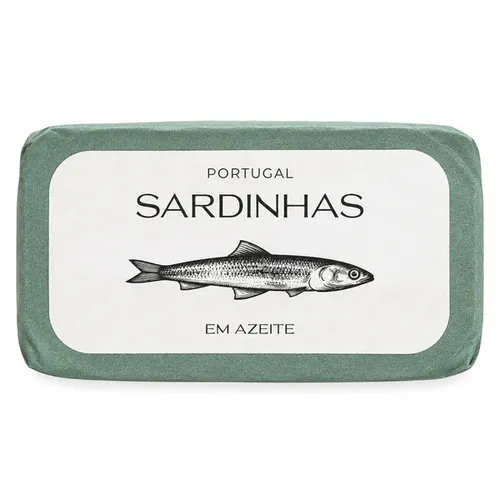 Sardine portugheze în ulei de măsline, 120 g | Feinkost Machado