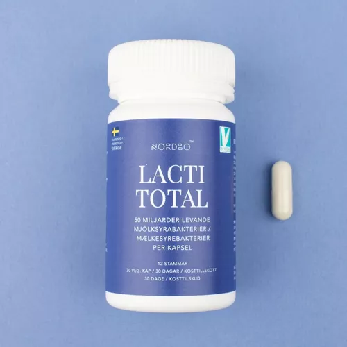 Probiotice LactiTotal (50 Miliarde), 30 cps | Nordbo