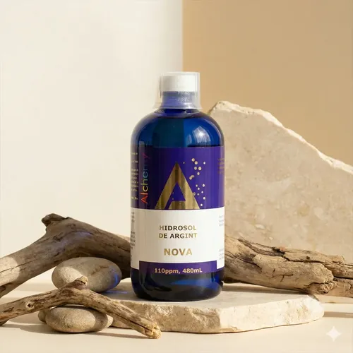 Nova, hidrosol de argint spray, 110ppm, 480ml | Pure Alchemy