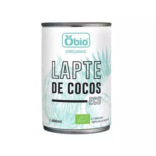 Lapte de cocos BIO, 400 ml | Obio