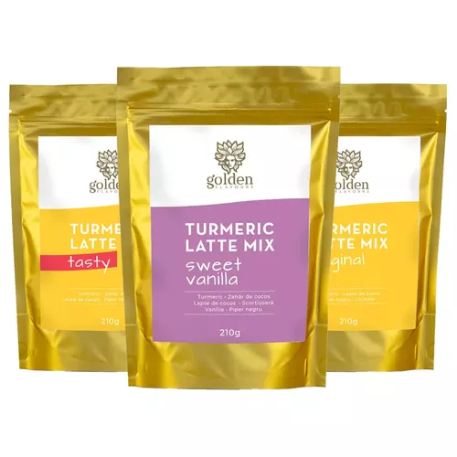 Pachet Trio Turmeric Latte | Golden Flavours