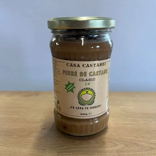 Piure de Castane Clasic 15%, 320g | Casa Castanei