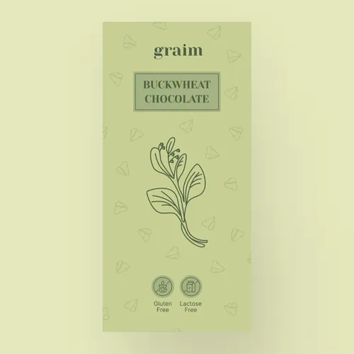 Ciocolată cu ceai de hrișcă, 30g | Graim