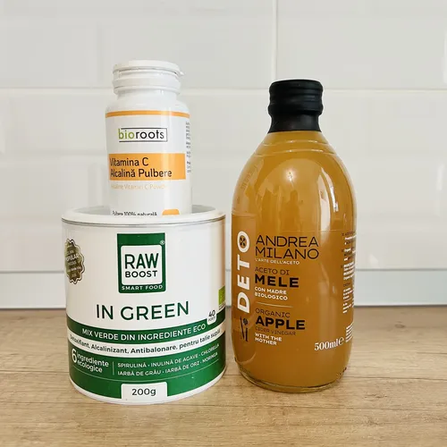 Pachet Complet pentru Digestie, Detox și Abdomen Plat