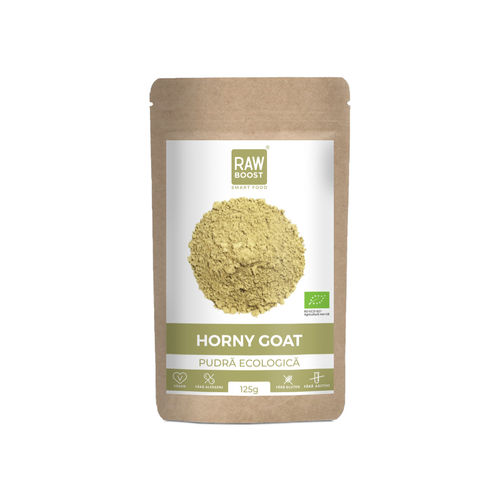 Horny Goat Weed pudra ecologica 125g | Rawboost
