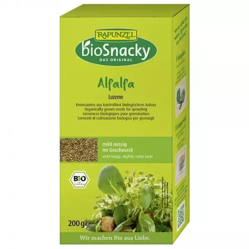 Semințe de Lucernă pentru Germinat, 200g ECO | Rapunzel - BioSnacky
