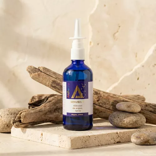 SinuSilv, atomizor nazal cu hidrosol de argint 40ppm, 100ml | Pure Alchemy