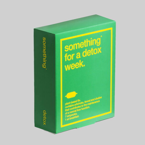Something for a detox week - Supliment pentru detoxifiere, 7 fiole x 15ml  | Biocol Labs