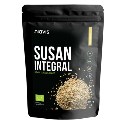 Seminţe Susan Integral Ecologice/Bio 250g | Niavis 