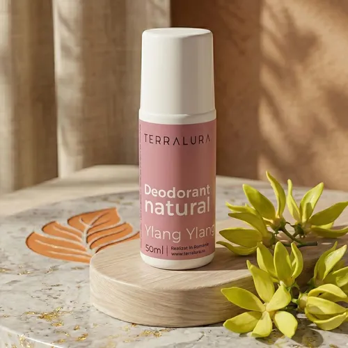 Deodorant Roll-on Natural Ylang-Ylang, 50ml | Terralura