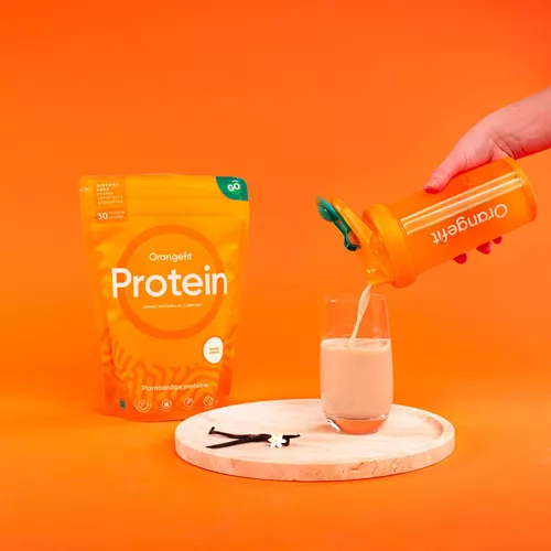 Proteină Vegetală cu Aromă de Vanilie, 750g | Orangefit