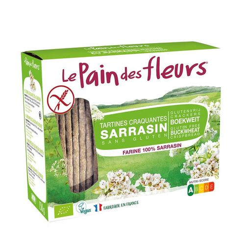 Turte Crocante cu Hrișcă Fără Gluten, 150g | Le Pain des Fleurs