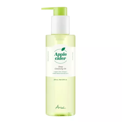 Ulei de Curățare a Tenului - Apple Cider Deep Cleansing - pentru Pori, Machiaj, Sebum și Puncte Negre, 200ml | Ariul