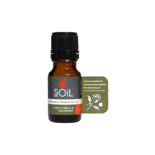 Ulei Esential Petitgrain (Portocala Amara) 100% Organic ECOCERT, 10ml | SOiL 