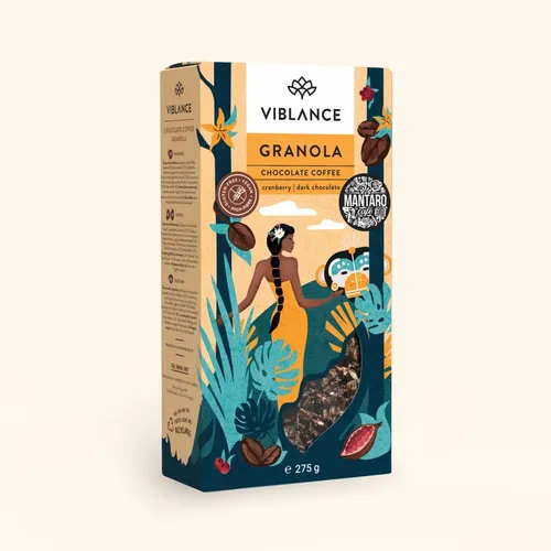 Granola cu Ciocolată și Cafea fără gluten | Viblance