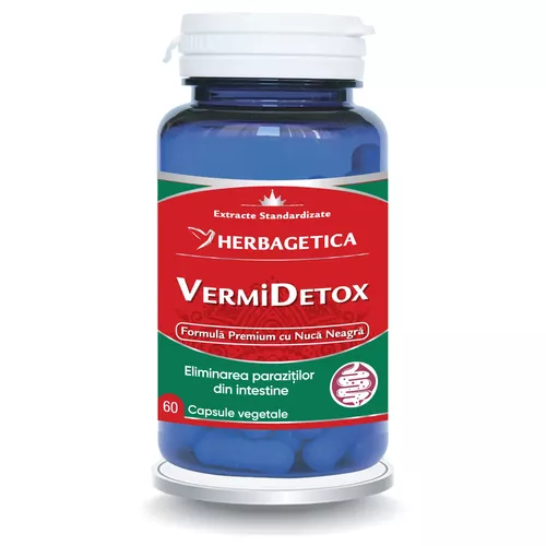 VermiDetox, 60 capsule | Herbagetica