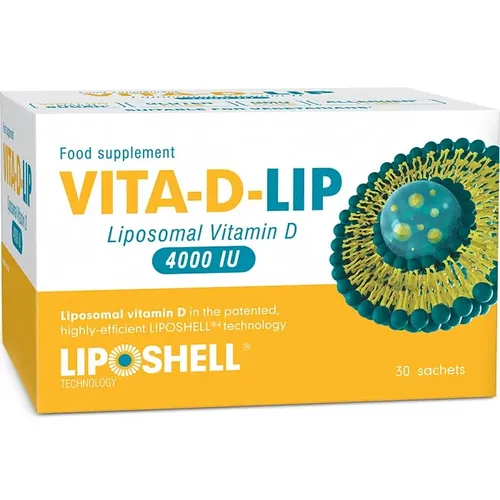 VITA-D-LIP Vitamina D Lipozomală 4000 IU plicuri | Liposhell