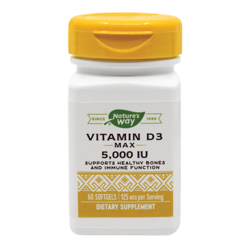 Vitamina D3 5000UI, 60 capsule moi | Secom