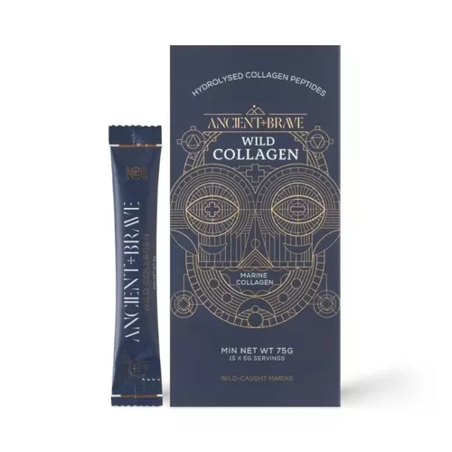 Wild collagen powder, 15 plicuri*5g |  Ancient + Brave