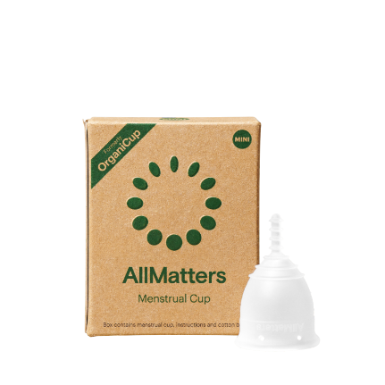 Cupă menstruală, mărimea Mini | AllMatters AllMatters AllMatters