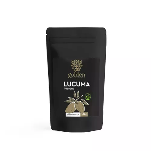 Lucuma Pulbere 100% Naturală, 250g ECO| Golden Flavours