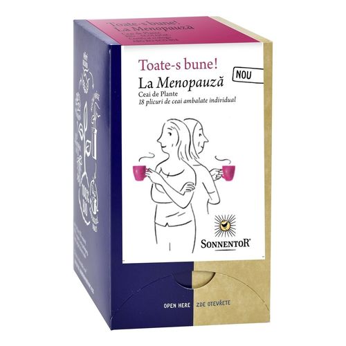 Ceai ” Toate-s Bune” – La Menopauza 18 Plic Eco | Sonnentor SONNENTOR