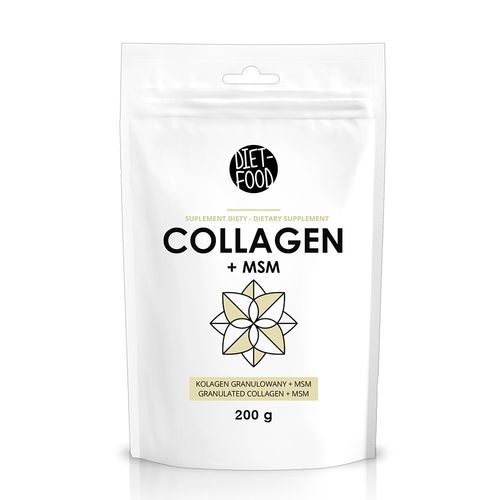 Colagen + MSM – Instant, 200g | Diet-Food Diet Food Vitamine si minerale