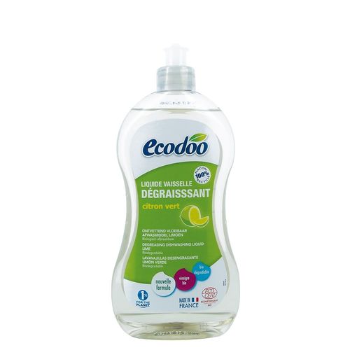 Detergent Bio Vase Ultradegresant cu Oțet și Limeta, 500ml | Ecodoo Ecodoo Produse de curăţenie