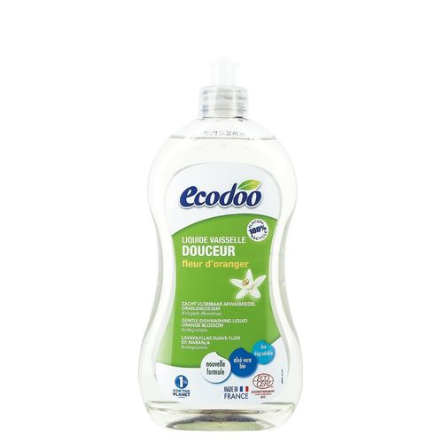 Detergent Bio Vase cu Aloe Vera și Flori de Portocal, 500ml | Ecodoo Ecodoo Produse de curăţenie