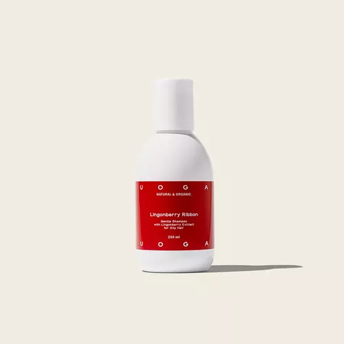 Lingonberry Ribbon – Șampon pentru păr gras cu extract de merișoare și rozmarin, 250ml | Uoga Uoga 250ml imagine noua marillys.ro