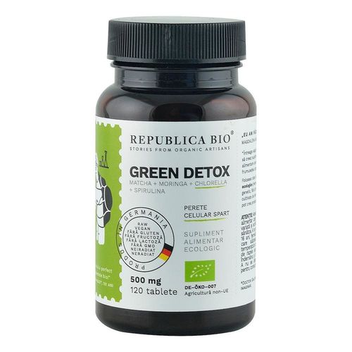 Green Detox Ecologic, 120 tablete | Republica BIO Republica Bio Republica Bio