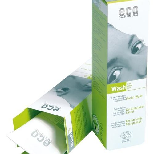 Gel de Curățare Bio cu Ceai Verde și Echinacea, 125ml | Eco Cosmetics 125ml imagine noua marillys.ro