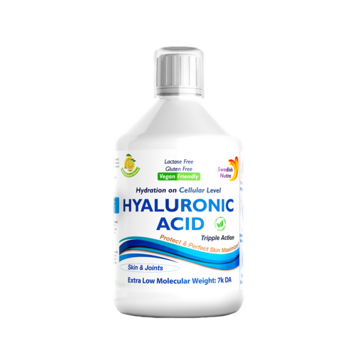 Acid Hialuronic Lichid 100Mg Super Concentrat, 500 ml | Swedish Nutra Swedish Nutra Suplimente Lichide