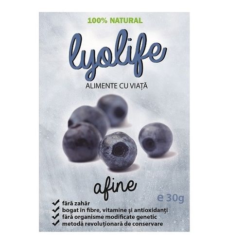 Afine – Fructe Liofilizate, 30g | LyoLife Pret Mic LyoLife imagine noua
