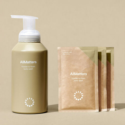 Starter kit gel de duș spumă, 500 ml | AllMatters AllMatters Igienă intimă