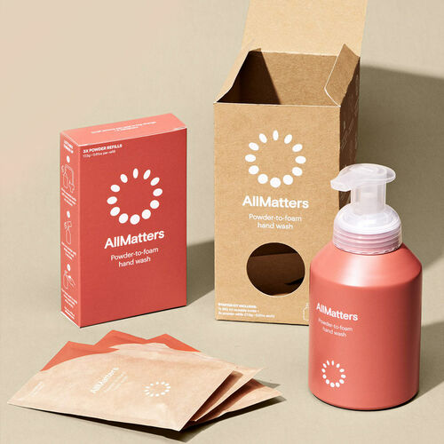 Starter kit săpun lichid spumă, 350 ml | AllMatters 350 Igienă intimă