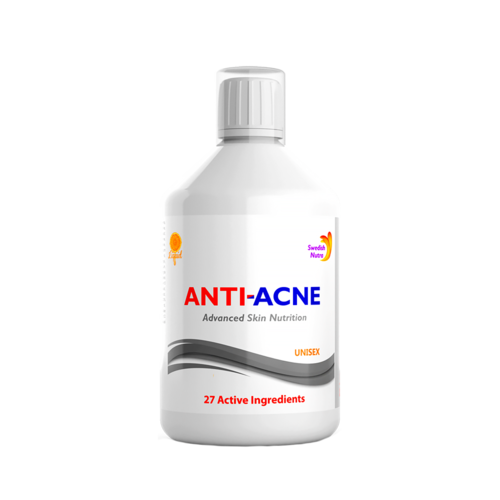 Anti-Acnee Complex Lichid cu 27 Ingrediente Active, 500 ml| Swedish Nutra Swedish Nutra imagine noua reduceri 2022
