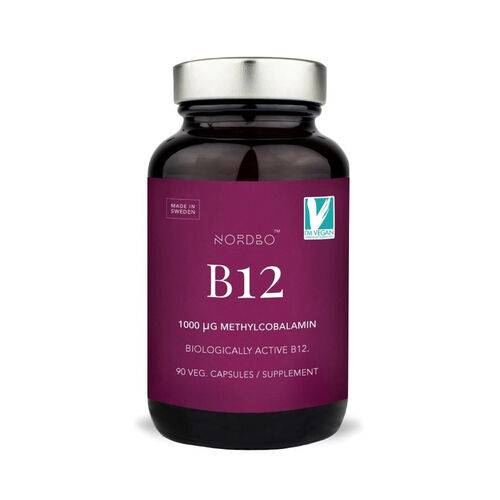 Vitamina B12 – vegan – 90 capsule | Nordbo Pret Mic Nordbo imagine noua