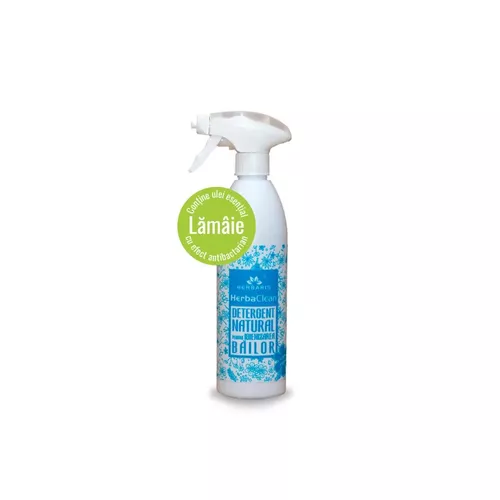 Detergent Natural Pentru Igienizarea Bailor Cu Lamaie , 500ml | Herbaris