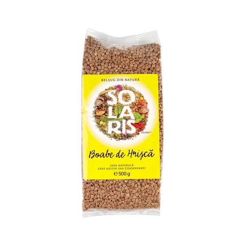 Hrișcă Boabe Crude, 500g | Solaris 500g Cereale