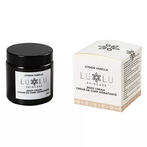 Cremă hidratantă Citron Vanilla, 150g | LULU Skincare Pret Mic Lulu Skincare imagine noua
