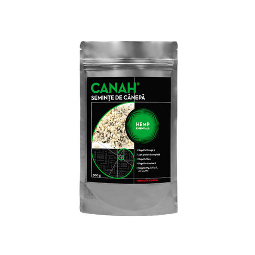 Canah Seminte Decorticate de Canepa, 300g