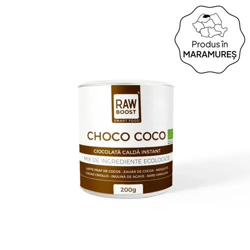 Choco Coco - Mix ECO Ciocolată Caldă Instant | Rawboost