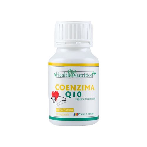 Coenzima Q10 100% naturala, 120 capsule | Health Nutrition Health Nutrition Comprimate şi Capsule