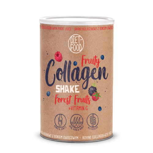 Fruity Collagen Shake – Fructe de Pădure, 300g | Diet-Food Diet-Food imagine noua reduceri 2022